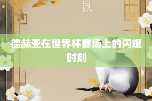 广西贺州市华昌新材料有限公司德赫亚在世界杯赛场上的闪耀时刻
