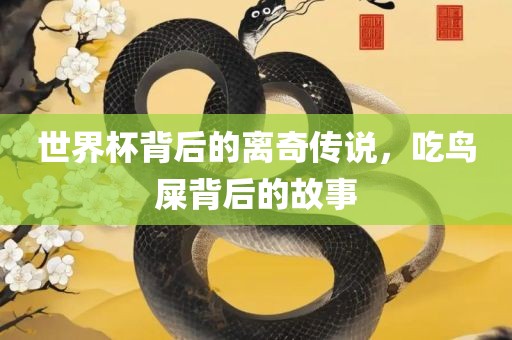 世界杯背后的离奇传说，吃鸟屎背后的故事广西贺州市华昌新材料有限公司