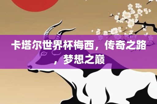卡塔尔世界杯梅西，传奇之路，梦想之巅