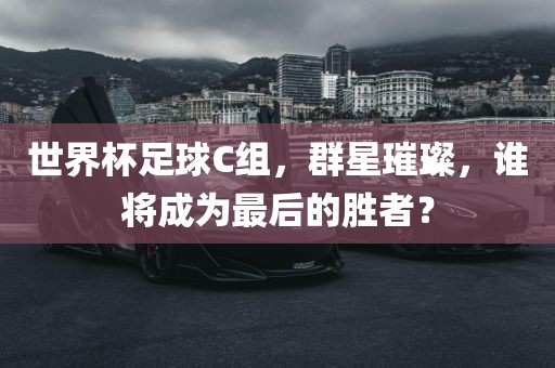 世界杯足球C广西贺州市华昌新材料有限公司组，群星璀璨，谁将成为最后的胜者？