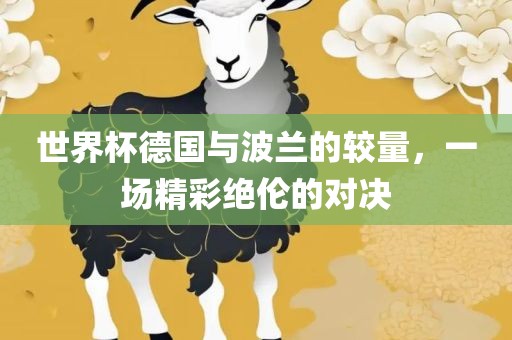 世界杯德国与波兰的较量，一场精彩绝伦的对决广西贺州市华昌新材料有限公司