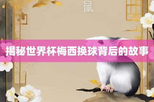 揭秘世界杯梅西换球背后的故事广西贺州市华昌新材料有限公司