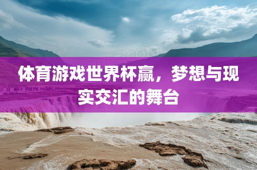 体育游戏世界杯赢，梦想与现实交汇的舞台