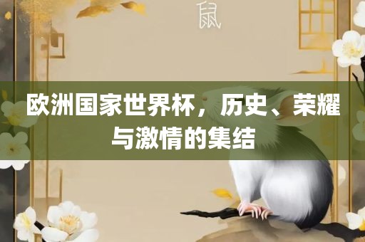欧洲国家世界杯，历史、荣耀与激情的集结广西贺州市华昌新材料有限公司