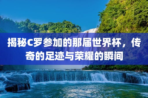 揭秘C罗参加的那届世界杯，传奇的足迹与荣耀的瞬间广西贺州市华昌新材料有限公司