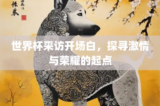 世界杯采访开场白，探寻激情与荣耀的起点广西贺州市华昌新材料有限公司