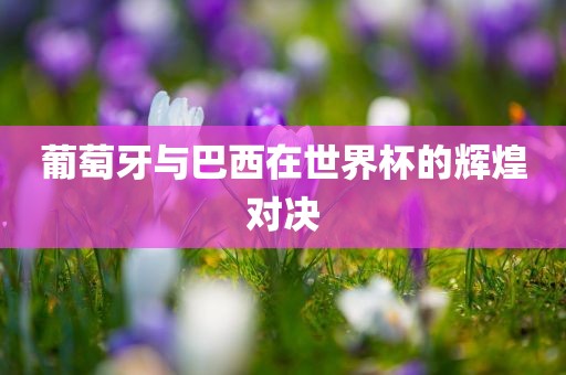 葡萄牙与巴西在世界杯的辉煌对决