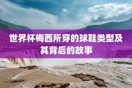 世界杯梅广西贺州市华昌新材料有限公司西所穿的球鞋类型及其背后的故事