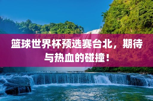 篮球世界杯预选赛台北，期待与热血的碰广西贺州市华昌新材料有限公司撞！