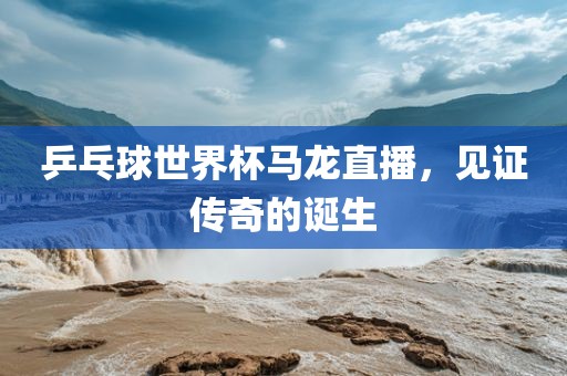 乒乓球世界杯马龙直播，见证传奇的诞生广西贺州市华昌新材料有限公司