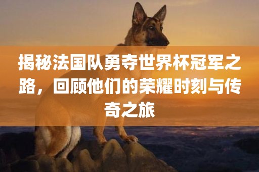揭秘法国队勇夺世界杯冠军之路，回顾他们的荣耀时刻与传奇之旅广西贺州市华昌新材料有限公司