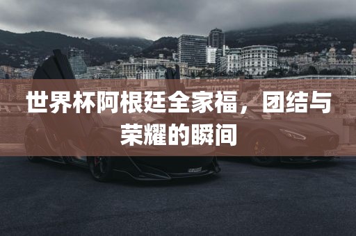 世界杯阿根廷全家福，团结与荣耀的瞬间