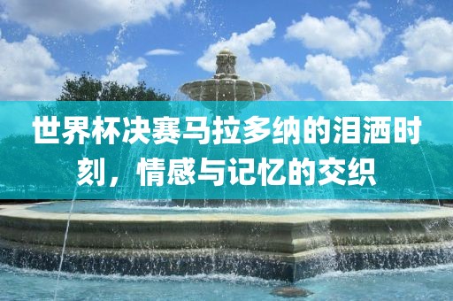 世界杯决赛马拉多纳的泪洒时刻，情感与记忆的交织广西贺州市华昌新材料有限公司