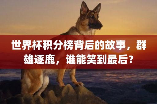 世界杯积分榜背后的故事，群雄逐鹿，谁能笑到最后？