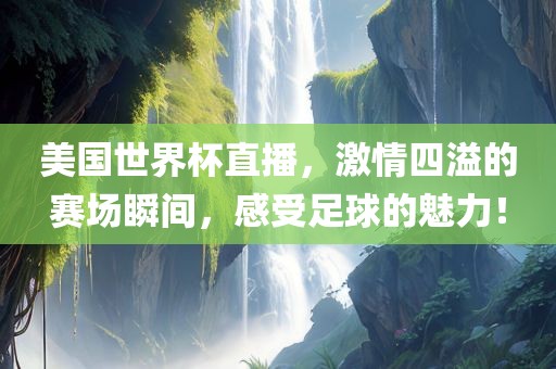 美国世界杯直播，激情四溢的赛场瞬间，感受足球的魅力！广西贺州市华昌新材料有限公司
