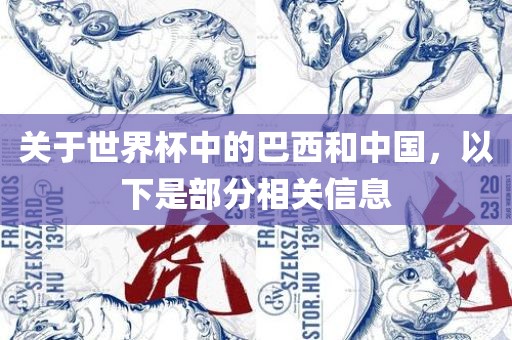 关于世界杯中的巴西和中国，以下是部分相关信息