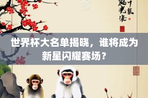 世界杯大名单揭晓，谁将成为新星闪耀赛场？