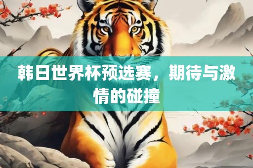 韩日世界杯预选赛，期待与激情的碰撞