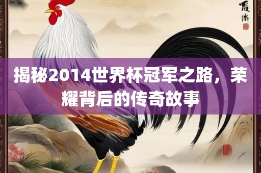 揭秘2014世界杯冠军之路，荣耀背后的传奇故事