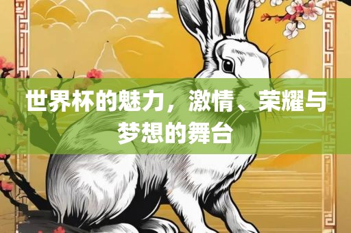 世界杯的魅力，激情、荣耀与梦想的舞台