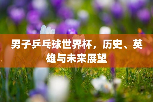 男子乒乓球世界杯，历史、英雄与未来展望