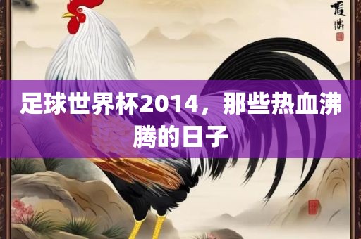 足球世界杯2014，那些热血沸腾的日子广西贺州市华昌新材料有限公司