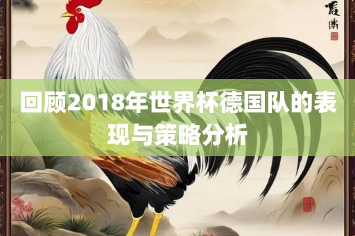 回顾2018年世界杯德国队的表现与策略分析广西贺州市华昌新材料有限公司