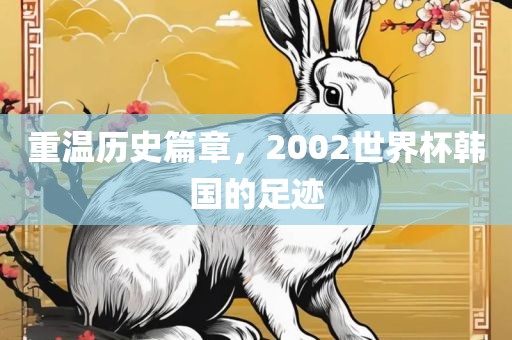重温历史篇章，2002世界杯韩国的足迹广西贺州市华昌新材料有限公司
