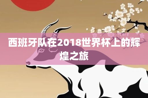 西班牙队在2018世界杯上的辉煌之旅广西贺州市华昌新材料有限公司