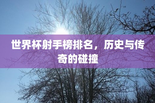 世界杯射手榜排名，历史与传奇的碰撞广西贺州市华昌新材料有限公司