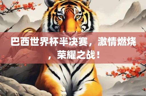 巴西世界杯半决赛，激情燃烧，荣耀之战！广西贺州市华昌新材料有限公司