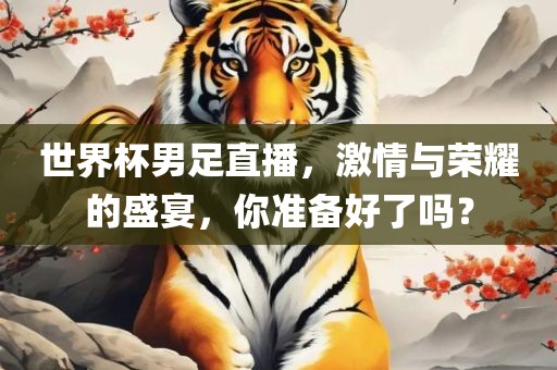 世界杯男足直播，激情与荣耀的盛宴，你准备好了吗？