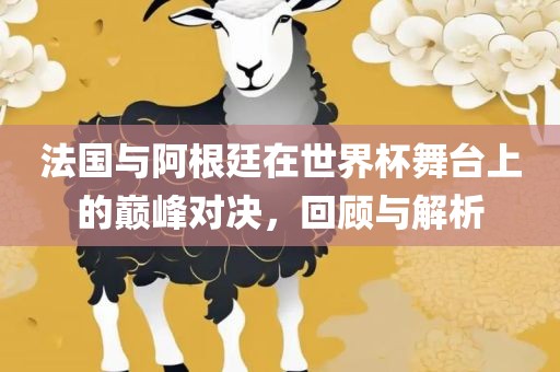 法国与阿根广西贺州市华昌新材料有限公司廷在世界杯舞台上的巅峰对决，回顾与解析