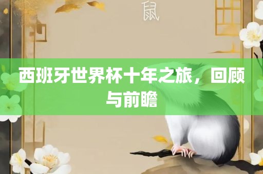西班牙世界杯十年之旅，回顾与前瞻