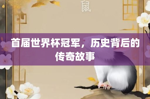 首届世界杯冠军，历史背后的传奇故事广西贺州市华昌新材料有限公司