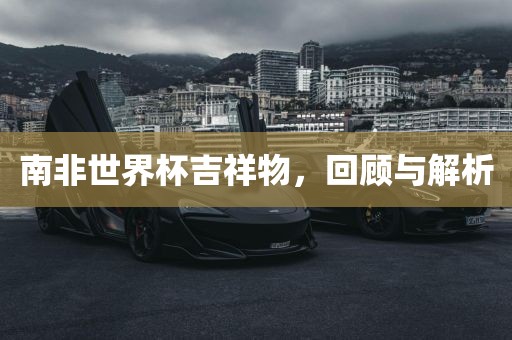 南非世界杯吉祥物，回顾与解析