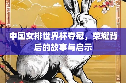 中国女排世界杯夺冠，荣耀背后的故事与启示