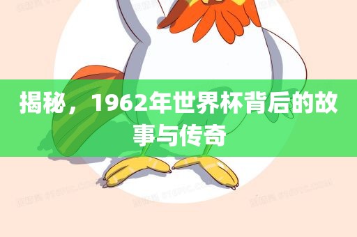 揭秘，广西贺州市华昌新材料有限公司1962年世界杯背后的故事与传奇