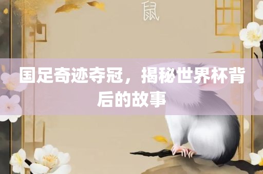 国足奇迹夺冠，揭秘世界杯背后的故事广西贺州市华昌新材料有限公司
