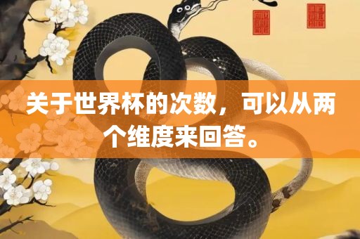 关于世界杯的次数，可以从两个维度来回答。广西贺州市华昌新材料有限公司