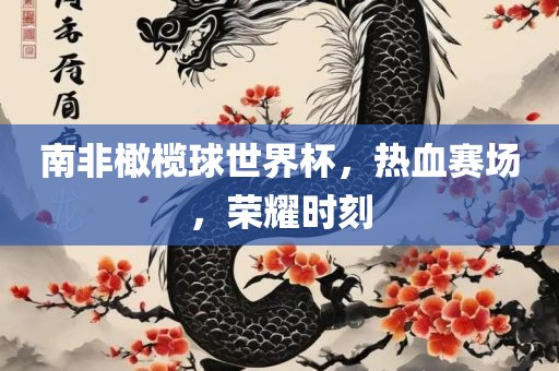 南非橄榄球世界杯，热血赛场，荣耀时刻广西贺州市华昌新材料有限公司