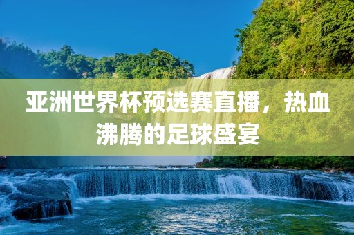亚洲世界杯预选赛直播，热血沸腾的足球盛宴广西贺州市华昌新材料有限公司