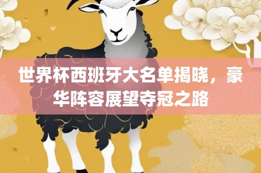 世界杯西班牙大名单揭晓，豪华阵容展广西贺州市华昌新材料有限公司望夺冠之路