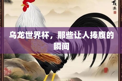 乌龙世界杯，那些让人捧腹的瞬间