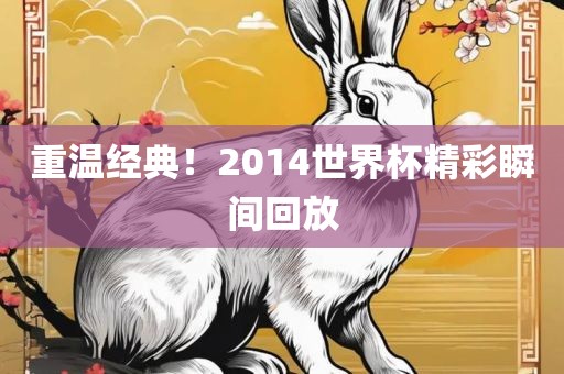 重温经典！2014世界杯精彩瞬间回放