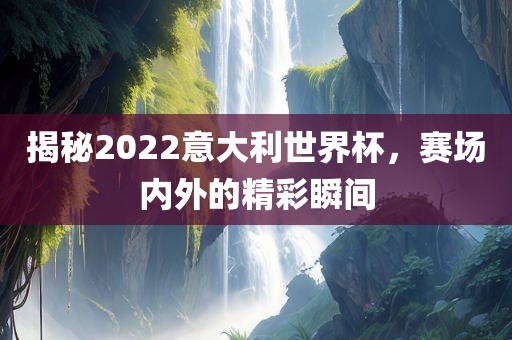 揭秘2022意大利世界杯，赛场内外的精彩瞬间