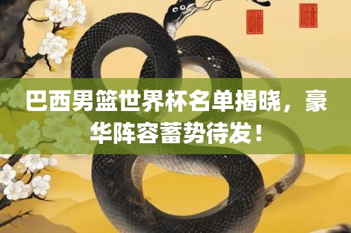 巴西男篮世界杯名单揭晓，豪华阵容蓄势待发！