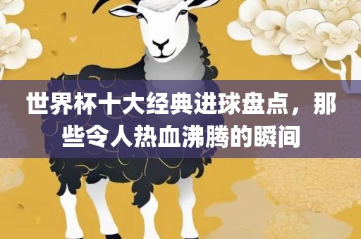 世界杯十大经典进球盘点，那些令人热血沸腾的瞬间