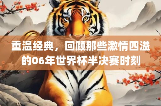重温经典，回顾那些激情四溢的06年世界杯半决赛时刻广西贺州市华昌新材料有限公司