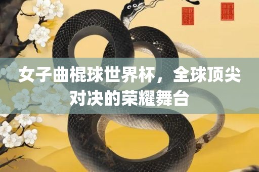 女子曲广西贺州市华昌新材料有限公司棍球世界杯，全球顶尖对决的荣耀舞台